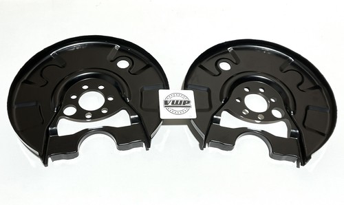 Rear brake disc shields - os, ns