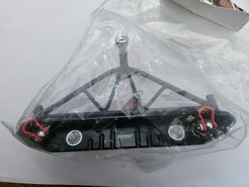 Realistic metal rear bumper