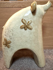 Art studio pottery pig - art,