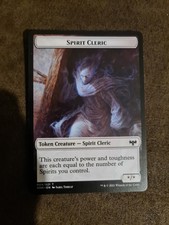 Mtg Spirit Cleric Token
