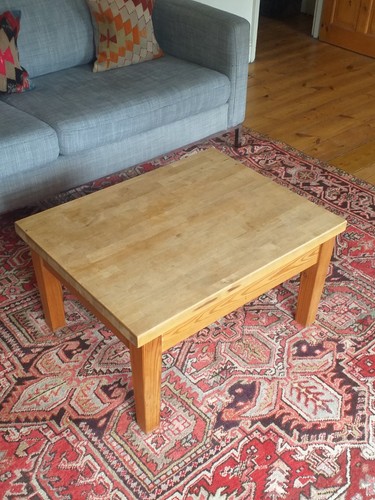Solid sturdy handmade wood