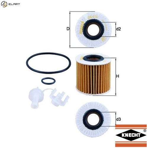 Oil filter 414d1 for - ox,