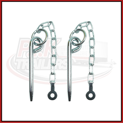 Cotter pin with - 2,