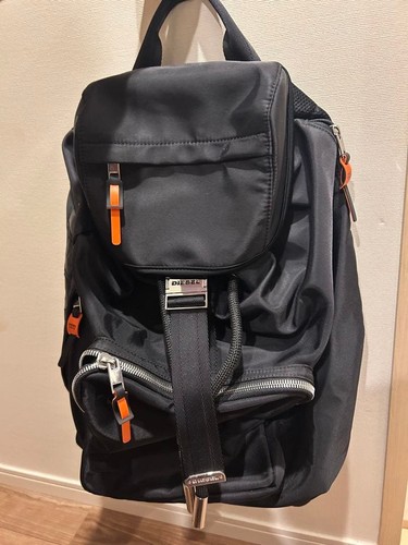 Diesel backpack rucksack black - diesel,