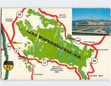 Postcard Lake Winnipesaukee