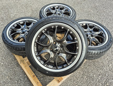 Refurbished Mini Web Spoke 17" Split rim Alloy Wheels & New Tyres R50 R53 R56