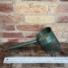 Vintage garden? sieve Original hand held  Metal garden soil sieve Display