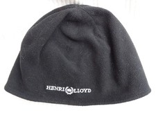 Henri Lloyd RAM Black Fleece Beanie Hat