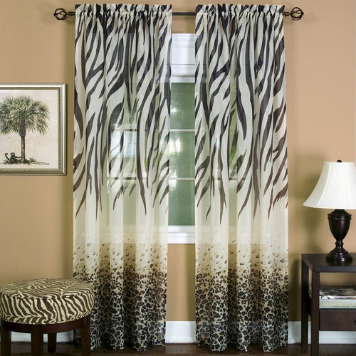 Brown animal print - brown,
