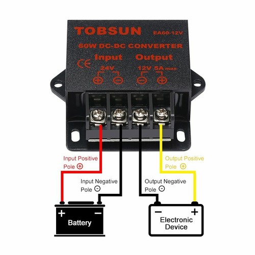 24v 12v 60w - 12v, buck