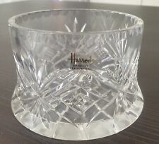 Harrod’s Hand Cut Lead Crystal Champagne Wine Candle Holder