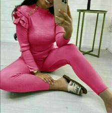 Ladies Womens Fine Ribbed