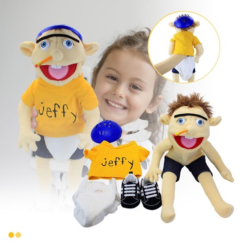 58cm jeffy plush - jeffy, toy