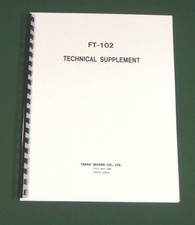 Yaesu 102 technical - yaesu, manual
