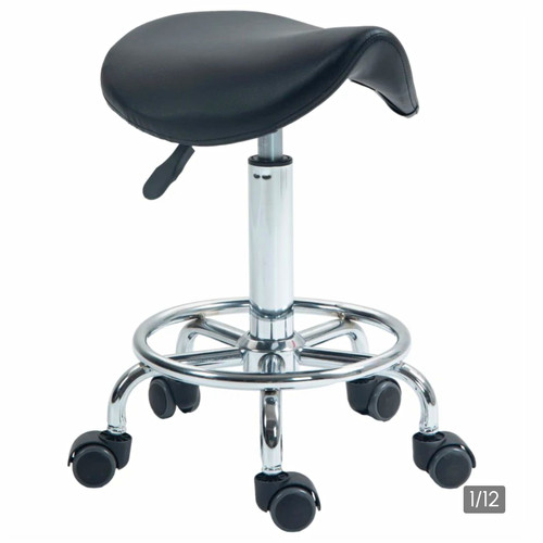 Salon saddle stool rolling - salon,