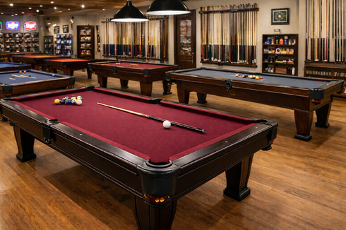 Pool table felt mahogany - table,