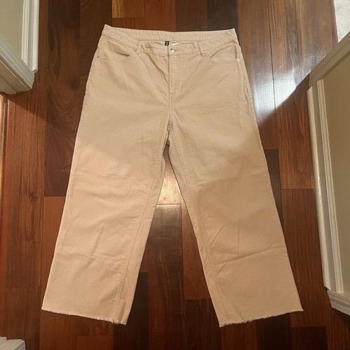 Women tan corduroy - h&m,