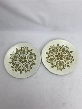 Vintage 1960s, J&G Meakin, Maidstone 'Tulip Time'  2 x Dinner Plates 9 inch