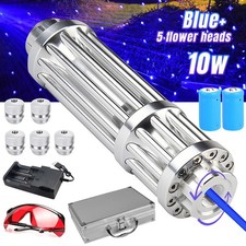 10W Blue Burning Laser Pointer
