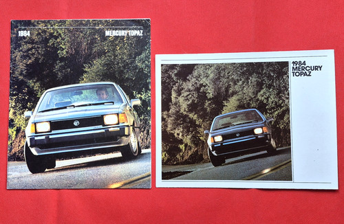 1984 mercury topaz - 2, x