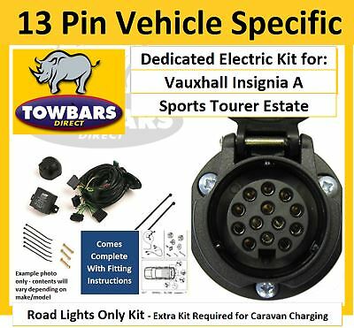 Pin towbar dedicated wiring - 13,