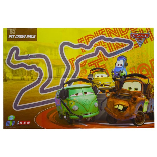 Disney cars poster kids wall - 2,