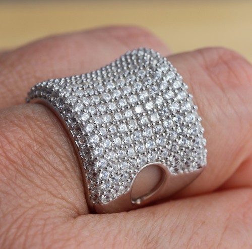 Solid 925 sterling silver - sterling, cz