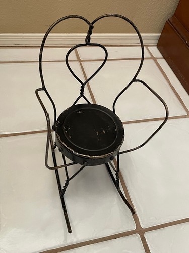 Old and sturdy black metal