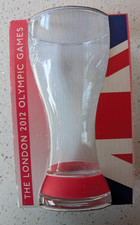 McDonalds The London 2012 Olympic Games Coca Cola Glass with Wristband BNIB New 