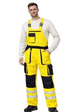 Hi Vis Bib Brace Dungarees