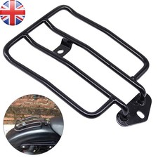 1x Motorcycle Solo Seat Rear Luggage Rack For Harley Davidson Sportster XL883 UK