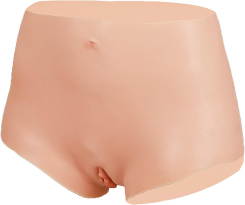 Silicone fake vagina pants - silicone,
