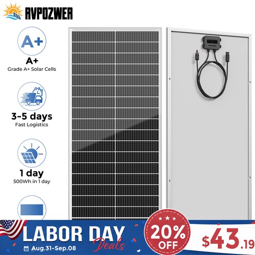 100w watt mono type solar - 100w,