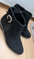 Primark Ankle Black Boots Size