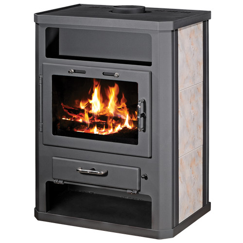 Wood burning stove 14kw - wood,