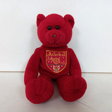 Arsenal Football Club Bean Bear Soft Toy Red 23cm