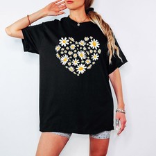 Daisy Heart Floral Womens