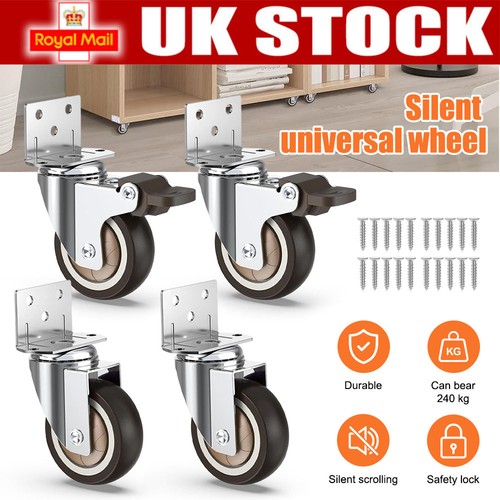 Heavy duty rubber - 4x, swivel