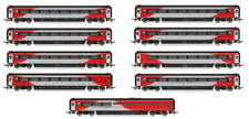 Hornby  HST Inctercity 125 Virgin / LNER Mk3 Mark 3 Coaches x 9 OO Gauge