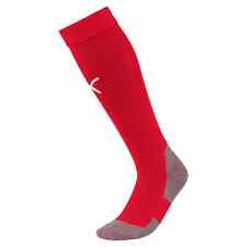 PUMA LIGA CORE FOOTBALL SOCKS KIDS BOYS MENS ALL SIZES SOCCER SOCK RED