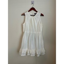 Peter Som Size 16 White Eyelet