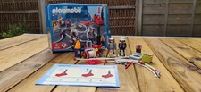 Playmobil 4825 Boxed Fire Rescue Chemical Fire - Complete Set 