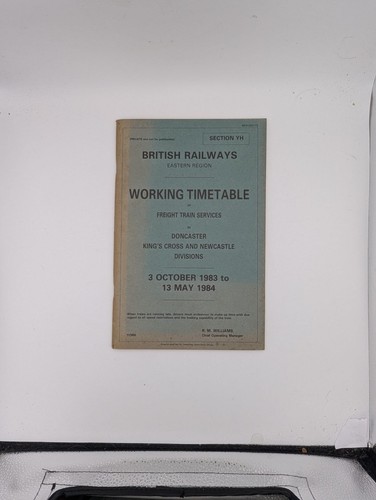 British rail eastern - eastern, region