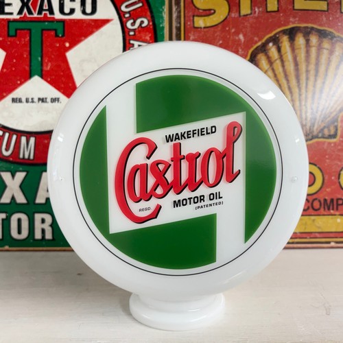 Mini gas pump - gas, castrol