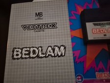 Vectrex game Bedlam. Original