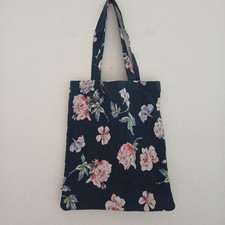 Joules Tote Bag Navy Blue Pink