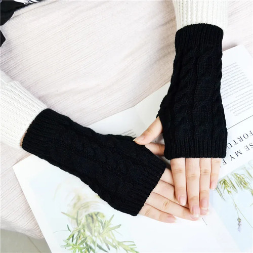Womens winter gloves knitted - winter,