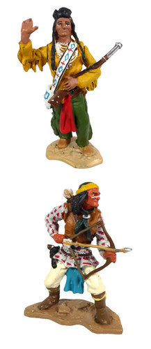 Figurines native americans - 2,