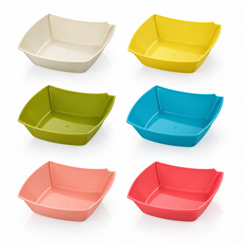 Snack bowl plastic serving - snack,