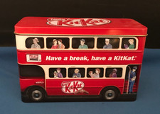 London Bus KitKat Collectable Biscuit / Storage Tin (empty)